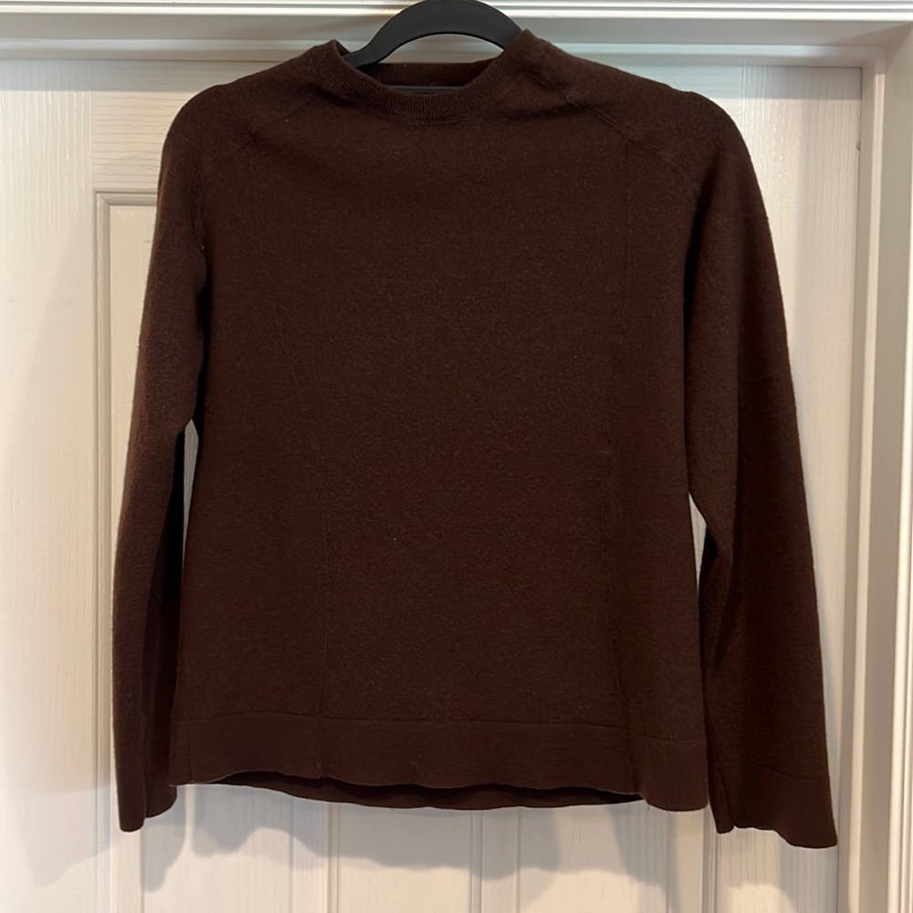 Zegna Sport Women’s Wool Brown Sweater - Large